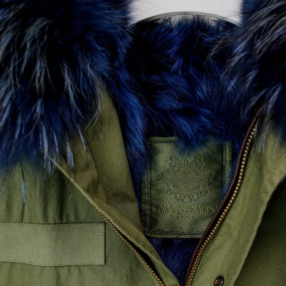 Mr & Mrs Italy Fur Lined Military Style Parka - Picture 3 of 15